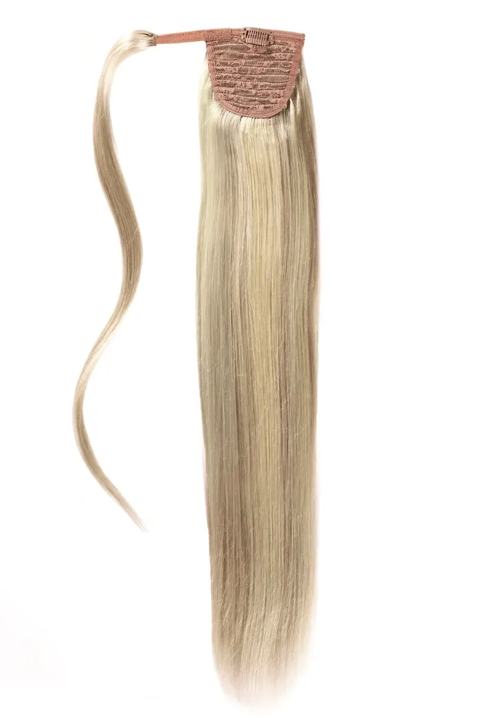 14" Mini Straight Up Wrap Around Ponytail Extension