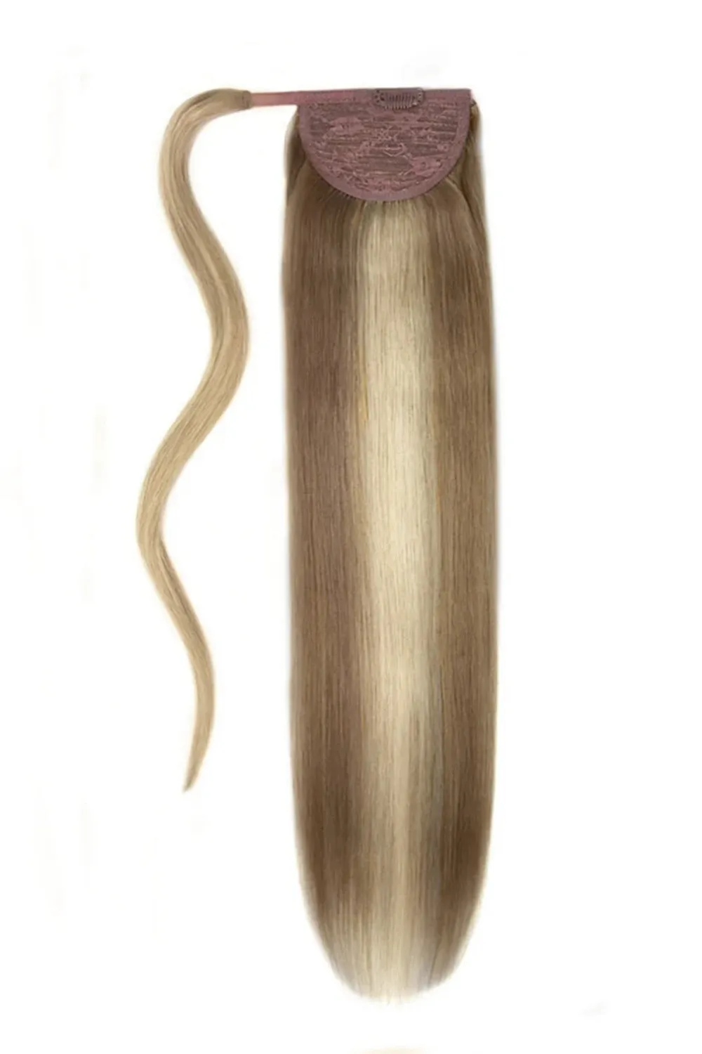 14" Mini Straight Up Wrap Around Ponytail Extension