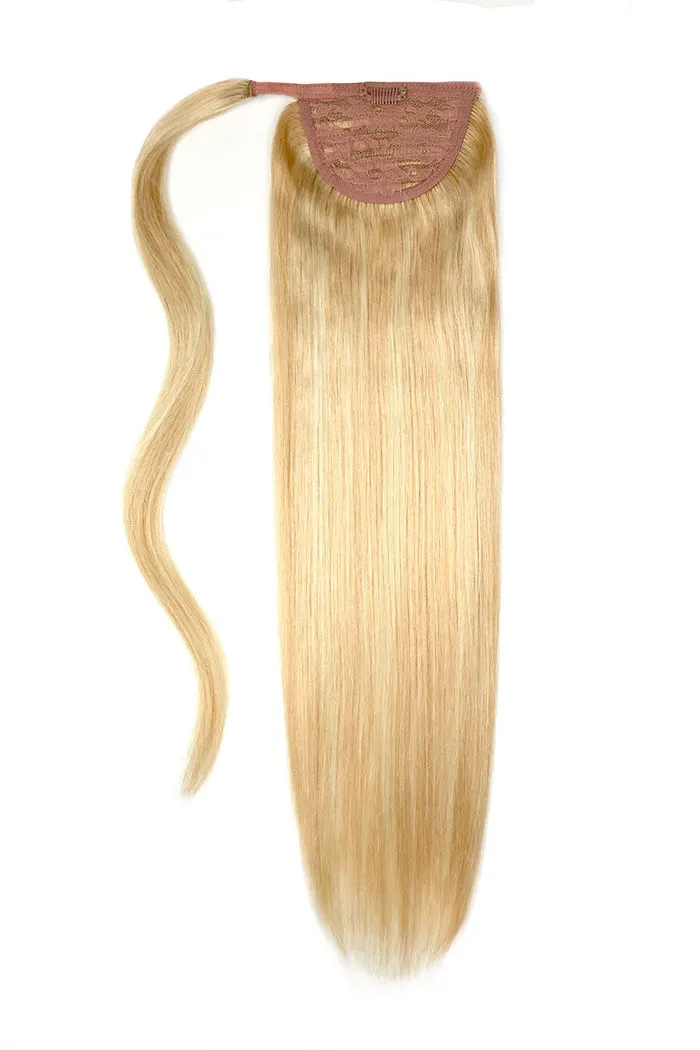 14" Mini Straight Up Wrap Around Ponytail Extension
