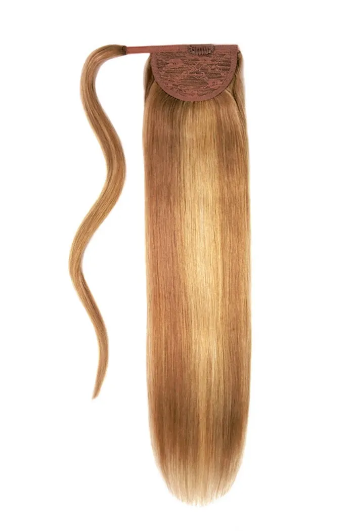 14" Mini Straight Up Wrap Around Ponytail Extension