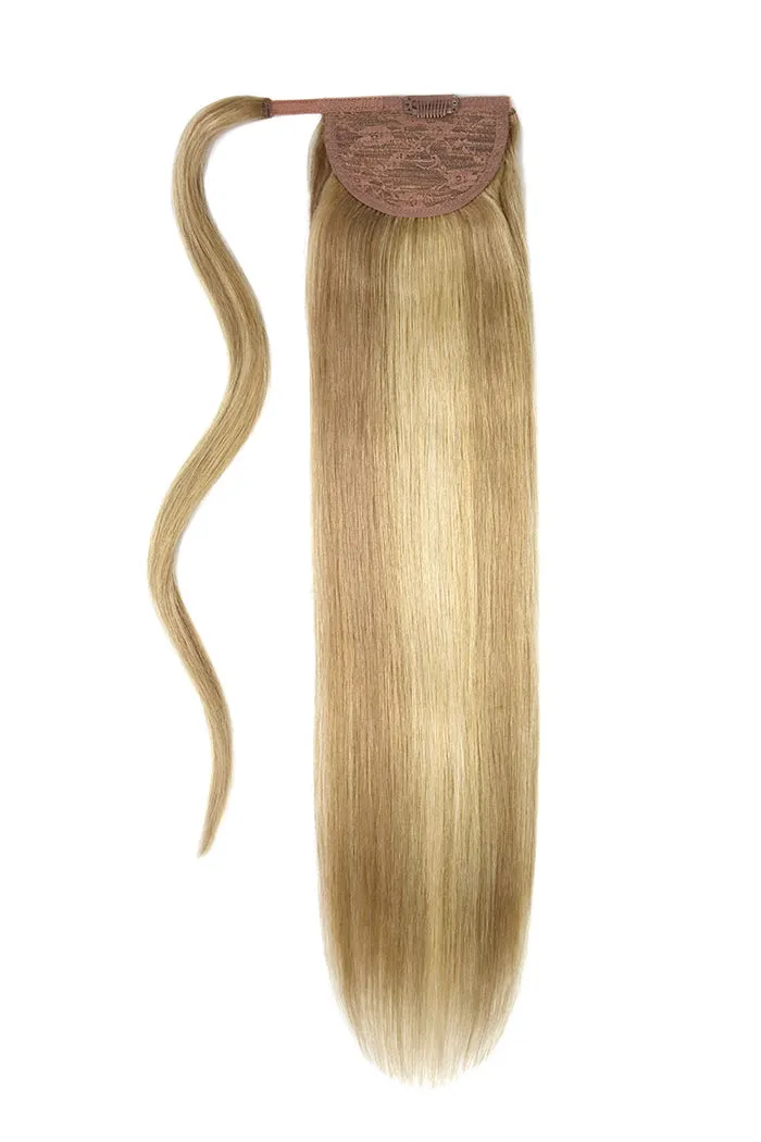 14" Mini Straight Up Wrap Around Ponytail Extension