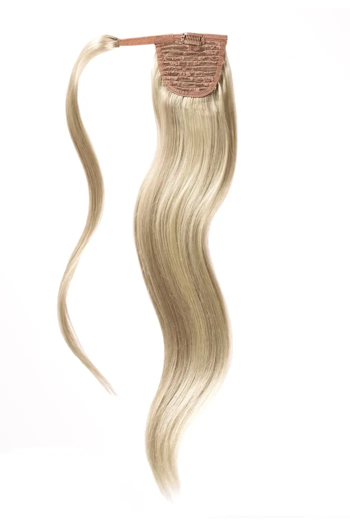 14" Mini Straight Up Wrap Around Ponytail Extension