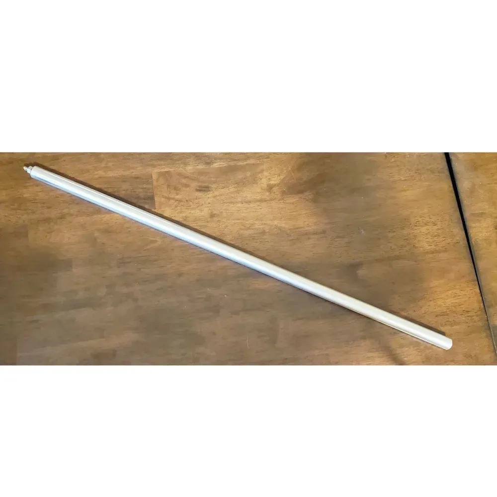 28″ X 3/4" Double Ended Aluminum Pole w/ 1/4-20 Stud