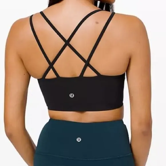 4 NWT Lululemon Like a Cloud Longline Bra B/C cup- Black