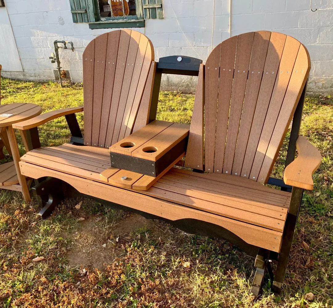5' Adirondack Console Glider - Poly