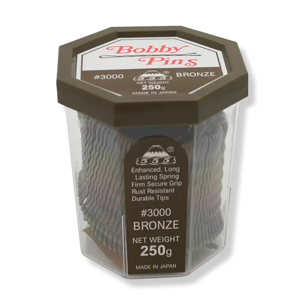 555 Bobby Pins No.3000 2" Bronze 51mm