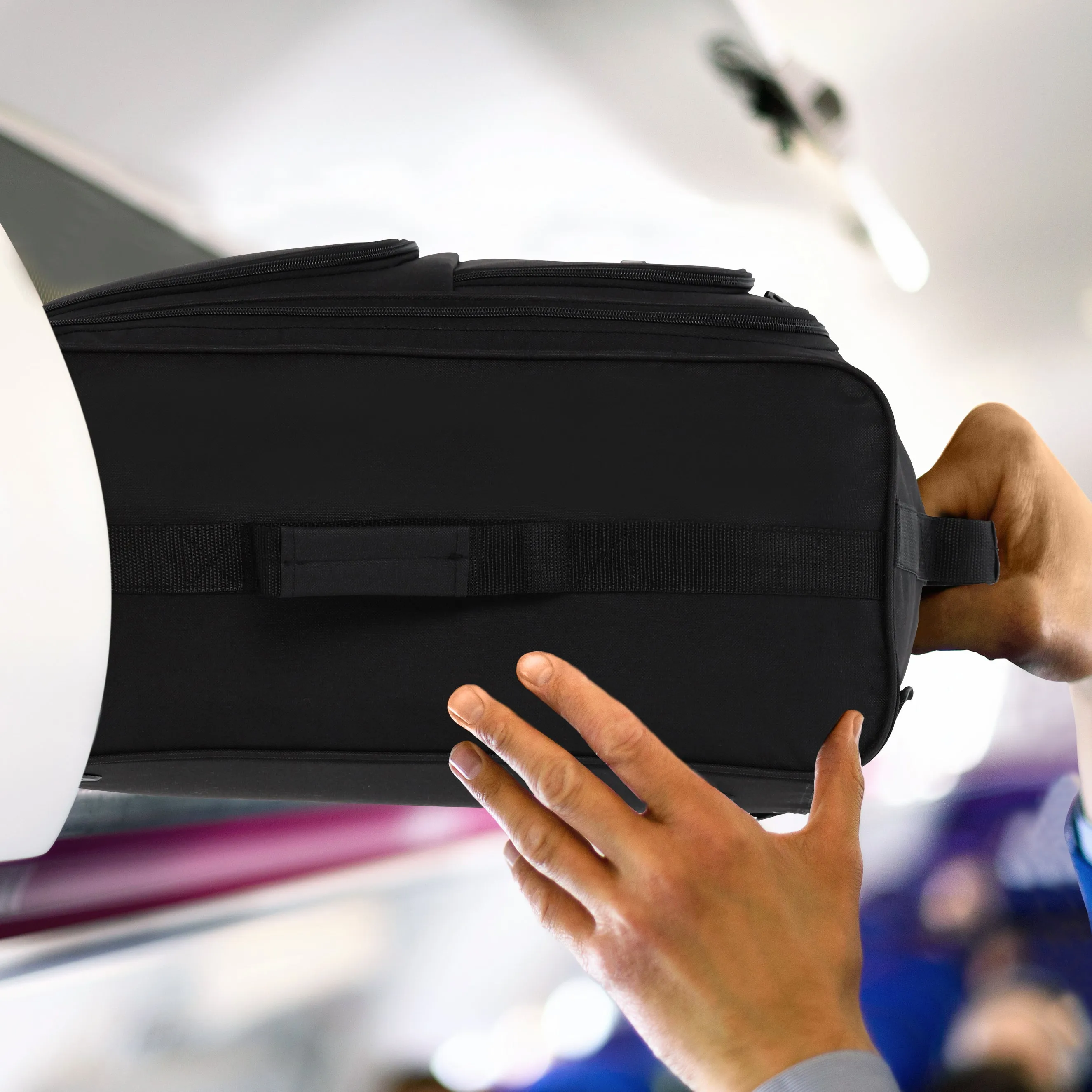 56x45x25cm 2 Wheel Soft Shell Suitcase