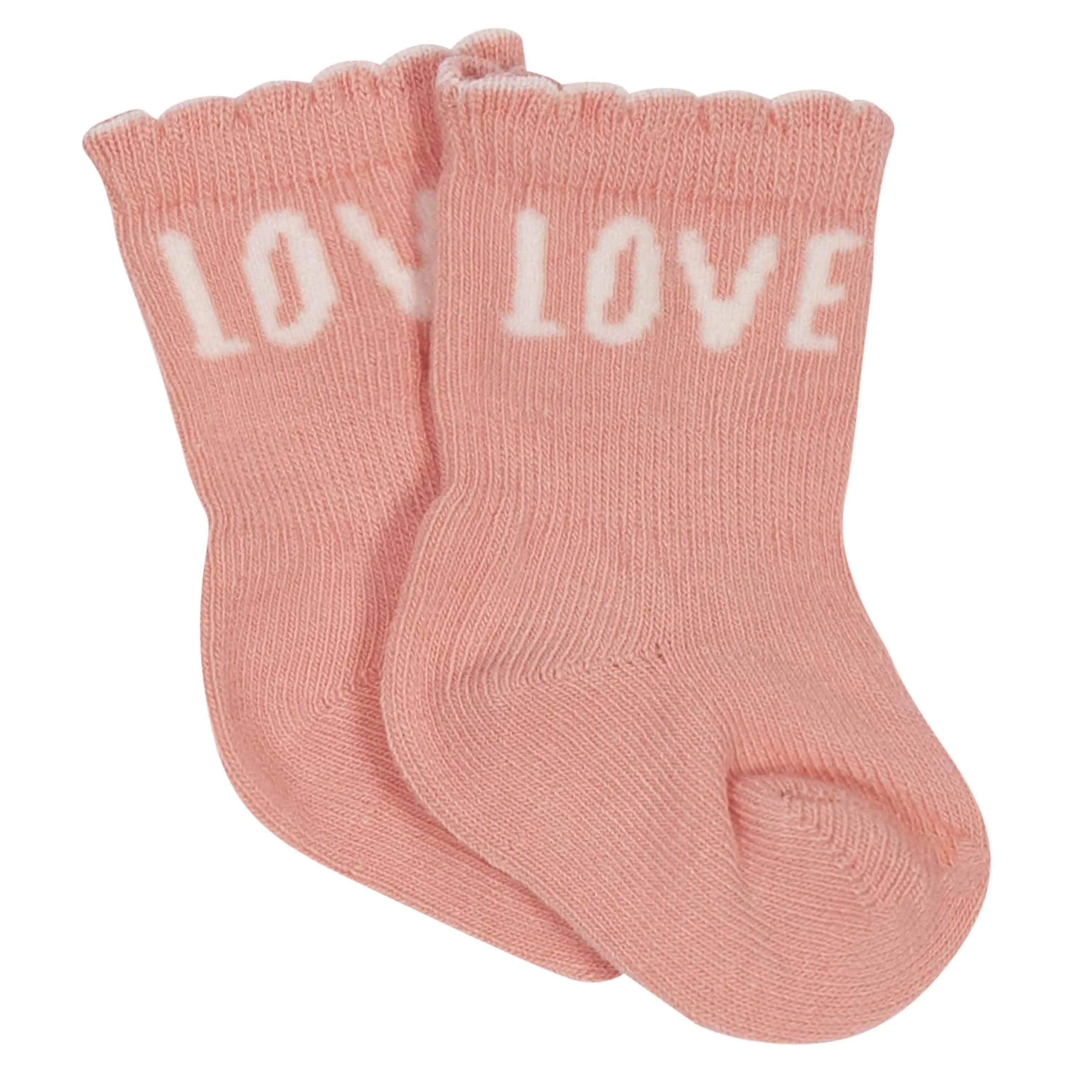 6-Pack Baby Girls Comfy Stretch Flower Pot Wiggle Proof® Socks