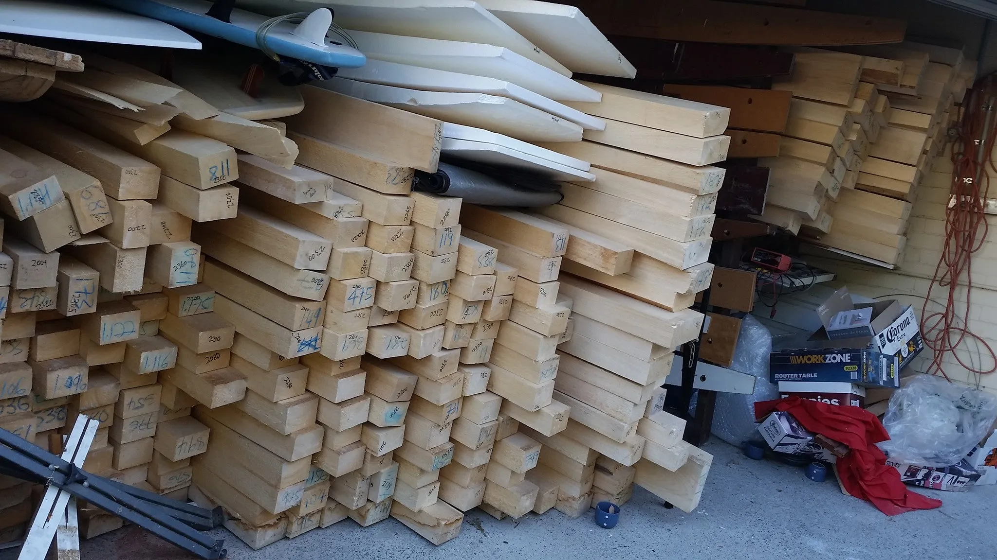 600mm Raw balsa wood