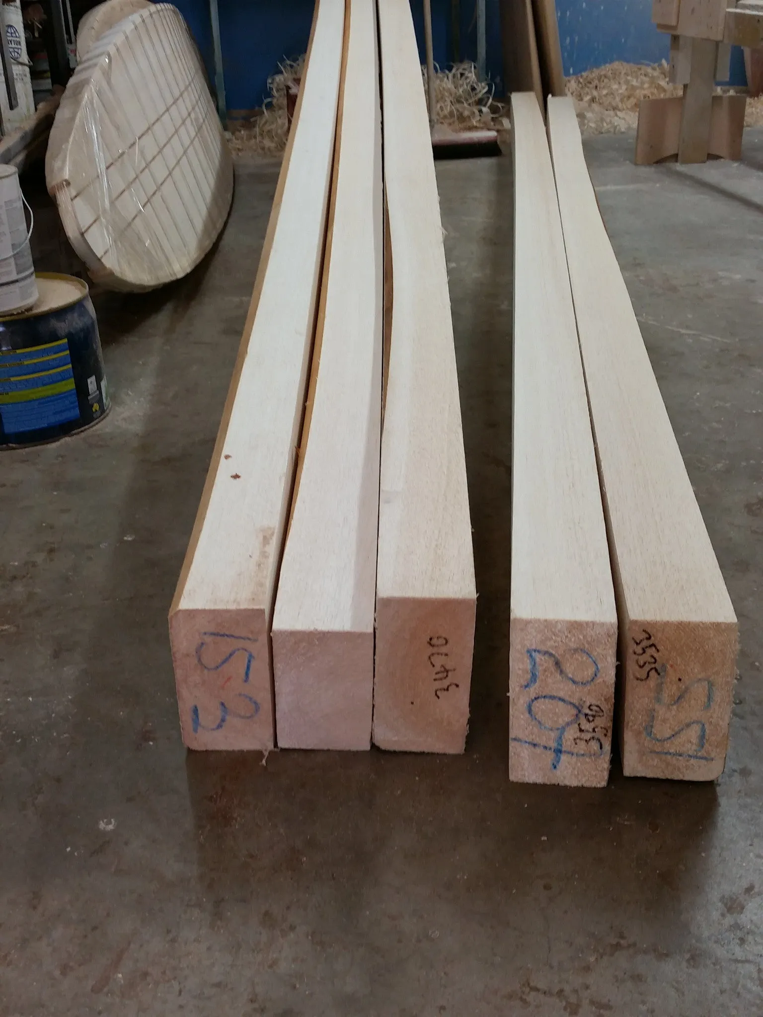 600mm Raw balsa wood