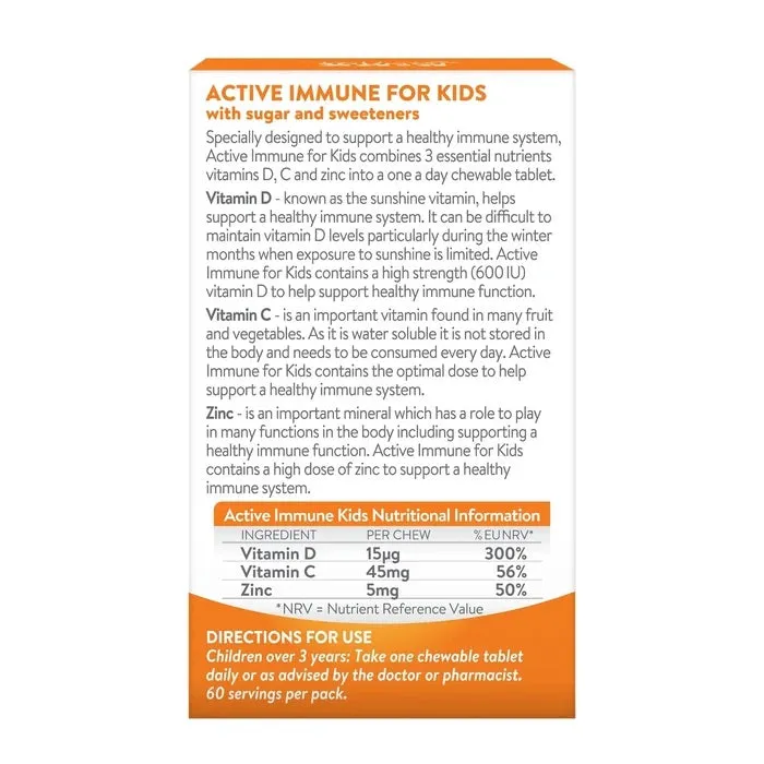 Active Immune For Kids