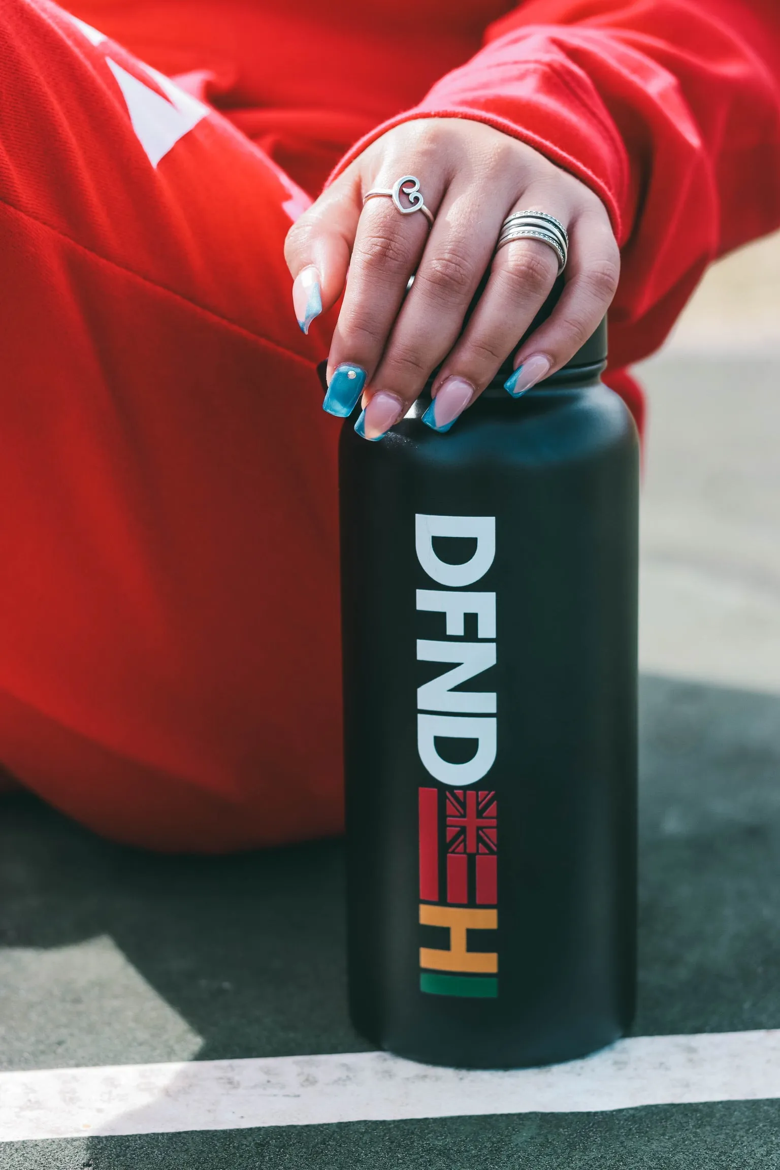 ACTIVE LOGO REGGAE Flask