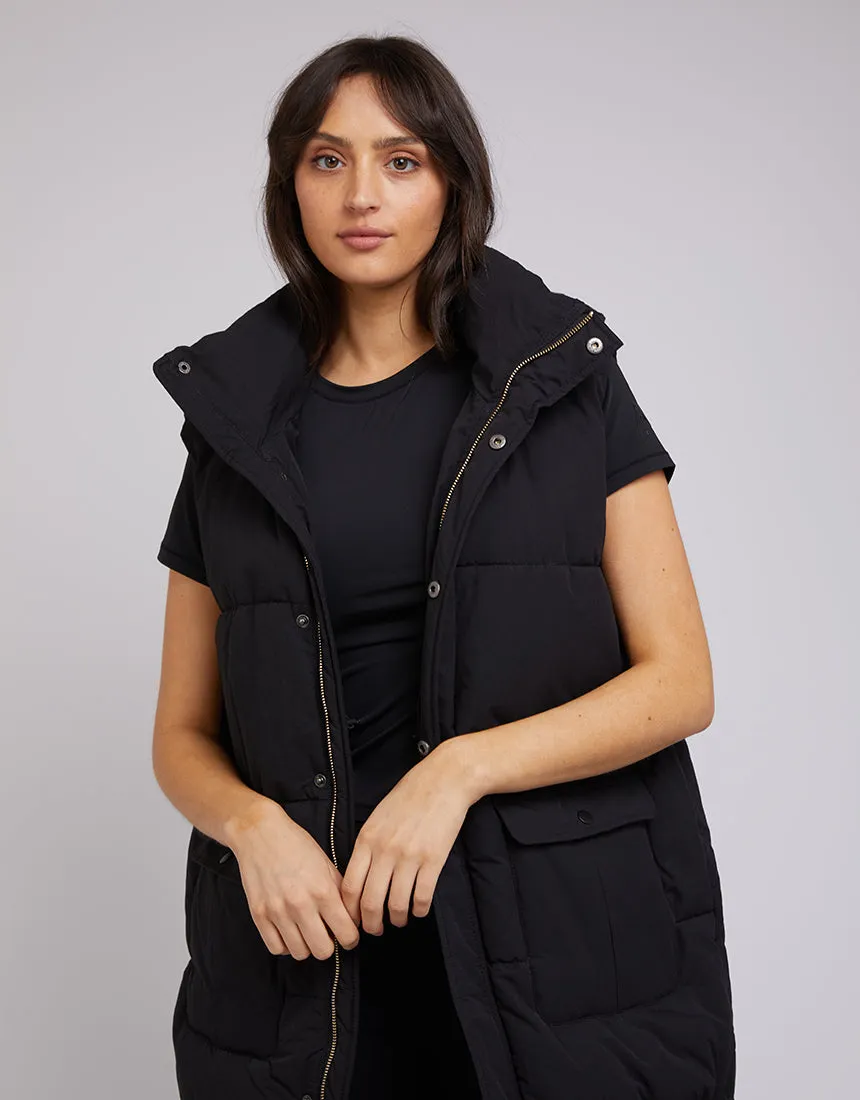 ACTIVE MIDI VEST - BLACK