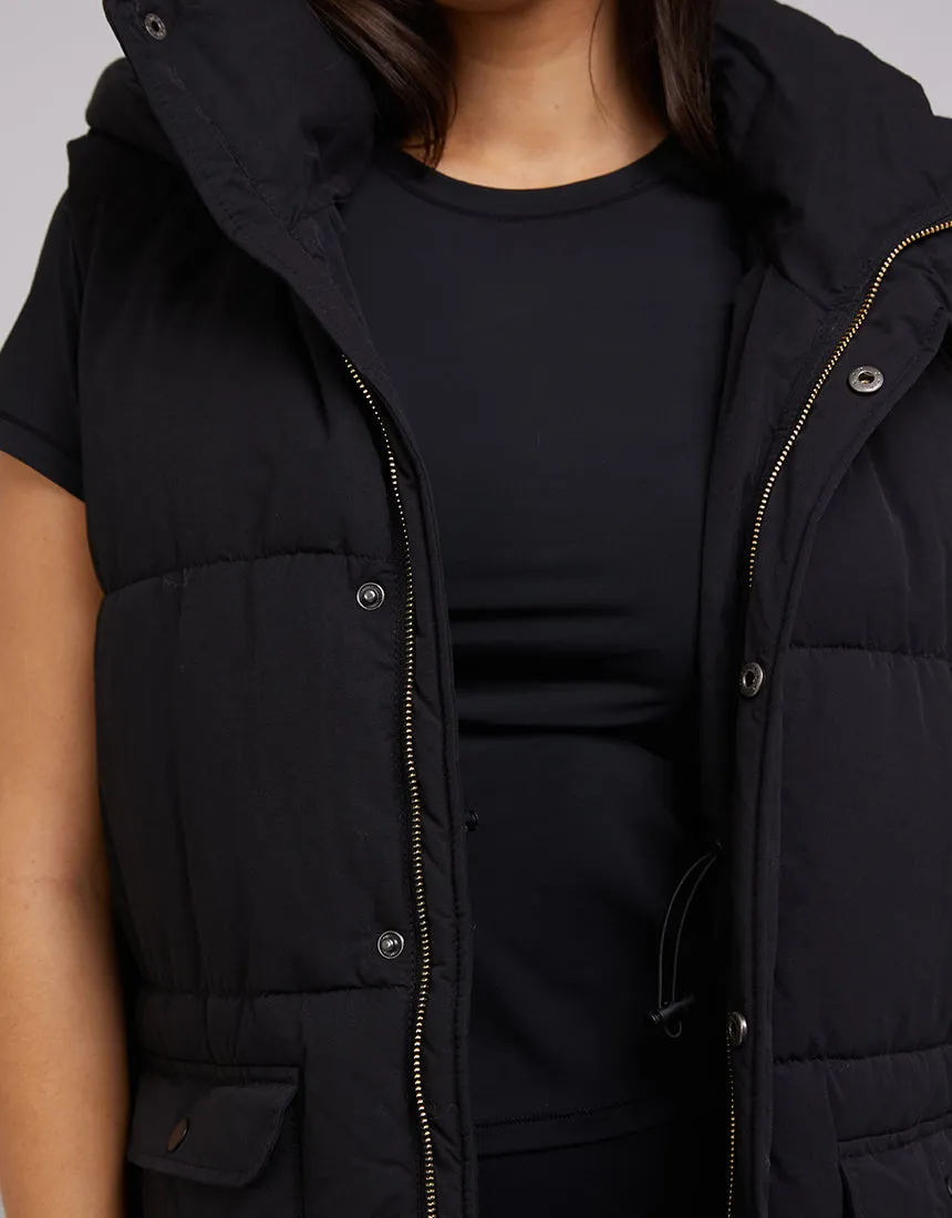 ACTIVE MIDI VEST - BLACK
