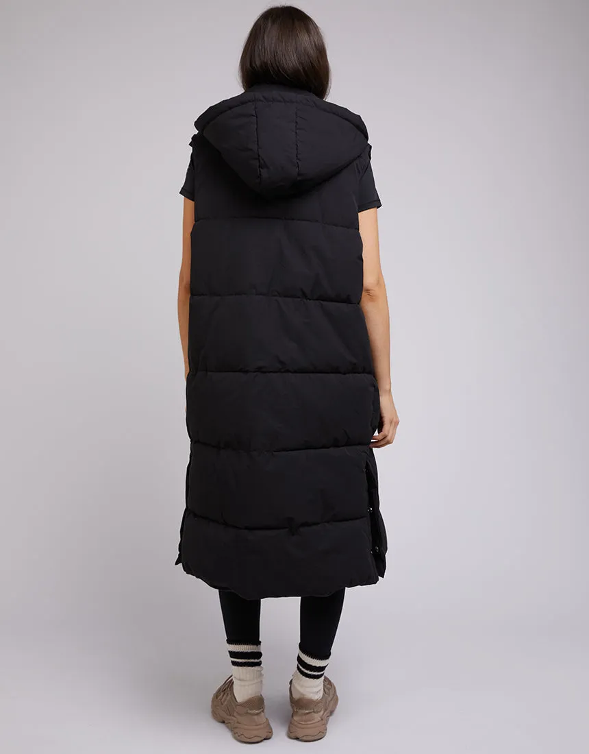 ACTIVE MIDI VEST - BLACK