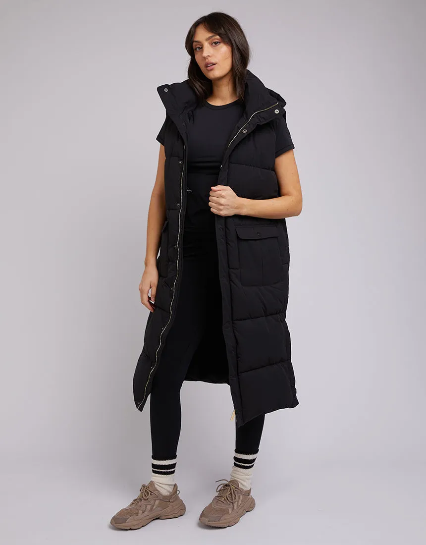 ACTIVE MIDI VEST - BLACK