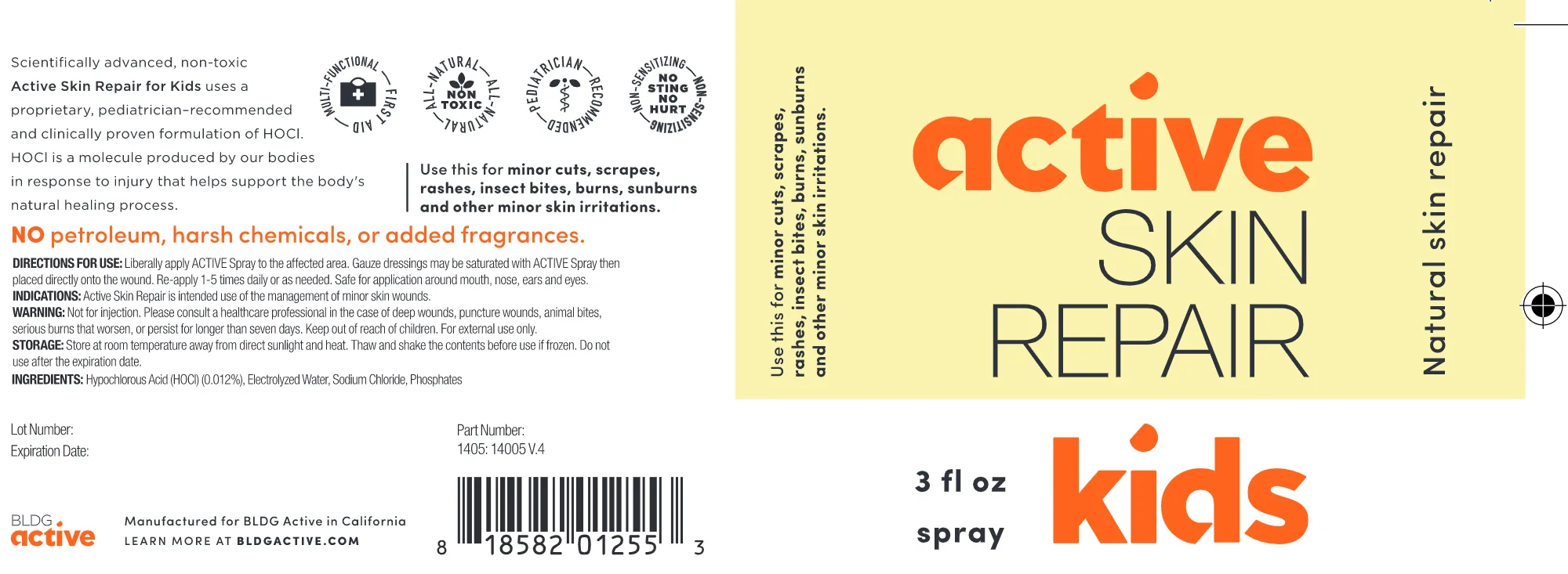Active Skin Repair Kids