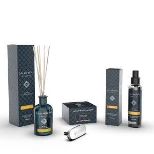 Agrumi Amari 250ml   Profumatore auto cromato Agrumi Amari   Profumo Spray per Ambienti 150ml Agrumi Amari
