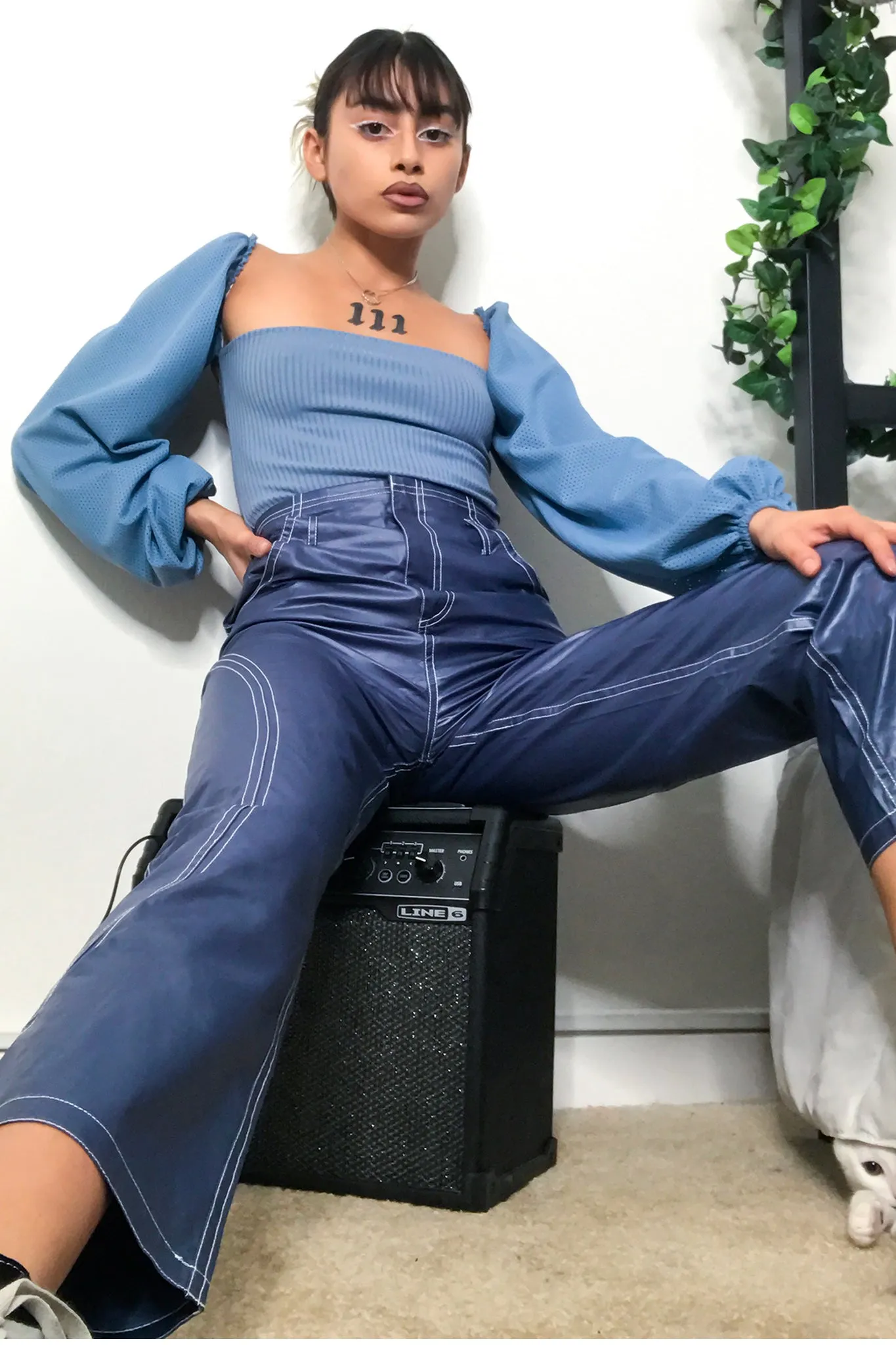 Ahoy Glossy Pants