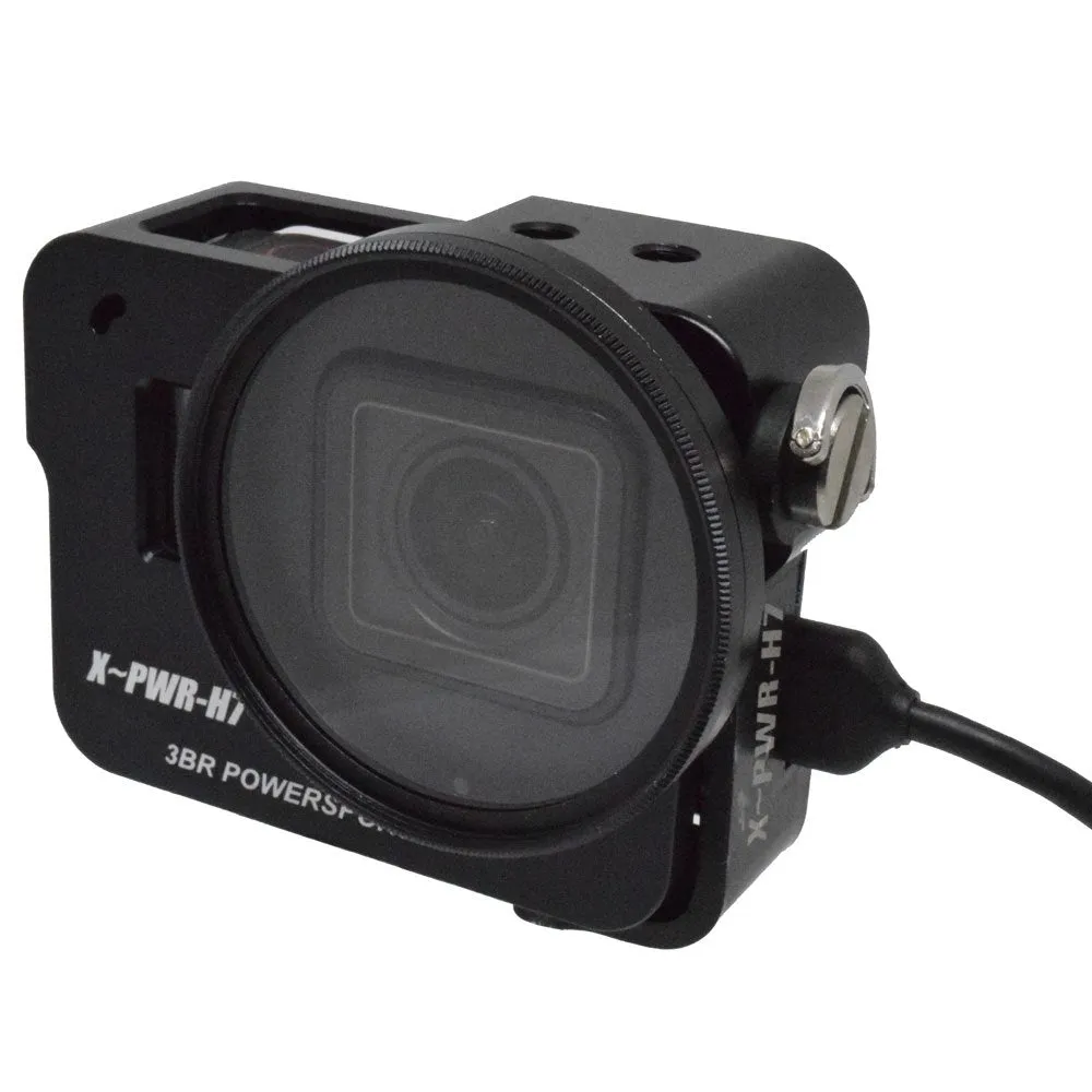 All-Weather Powered GoPro Safe Case for Hero 5, 6, 7* (66 Inch Cable)