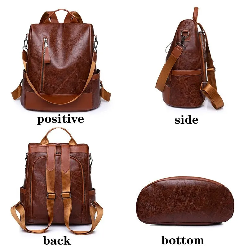 Amelia Leather Backpack