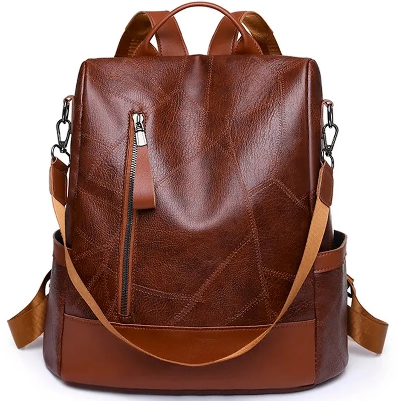 Amelia Leather Backpack