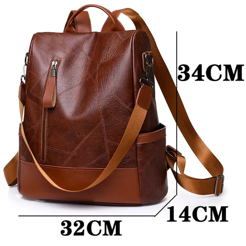 Amelia Leather Backpack