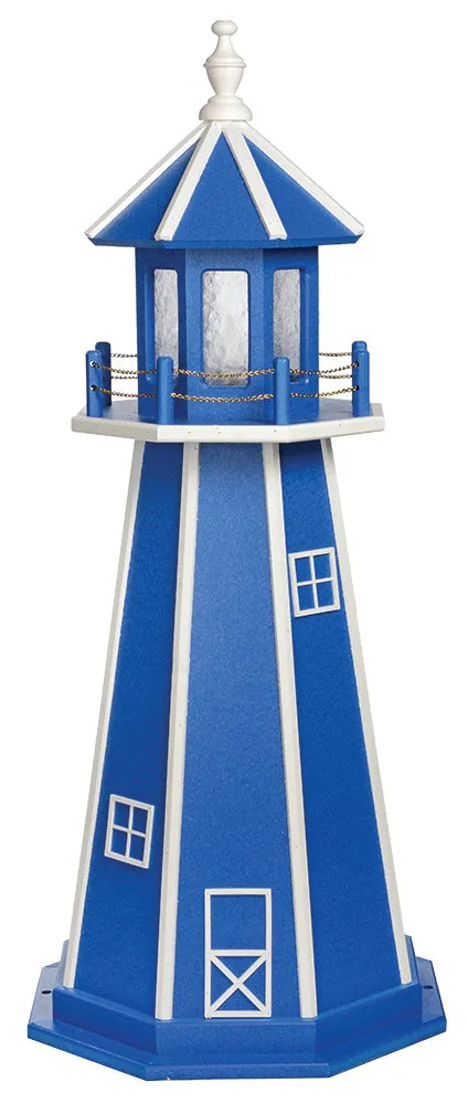 Amish Made Poly Lighthouse - 2 Feet