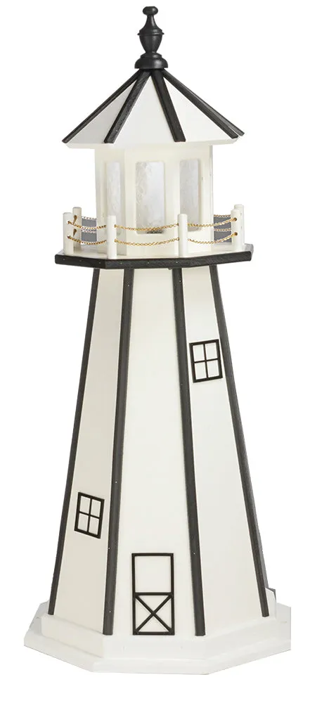 Amish Made Poly Lighthouse - 2 Feet