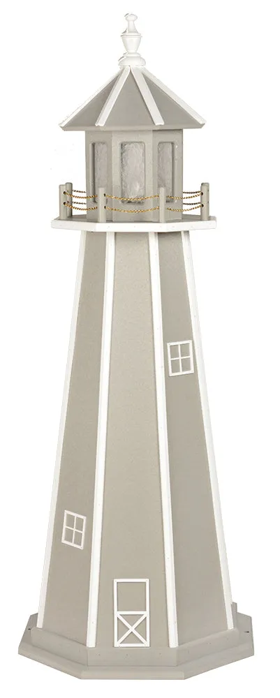 Amish Made Poly Lighthouse - 2 Feet