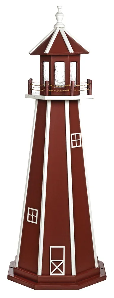 Amish Made Poly Lighthouse - 2 Feet