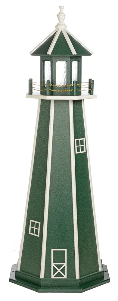 Amish Made Poly Lighthouse - 2 Feet