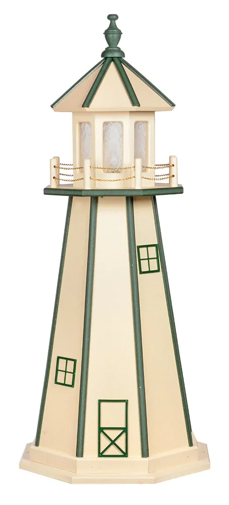 Amish Made Poly Lighthouse - 2 Feet