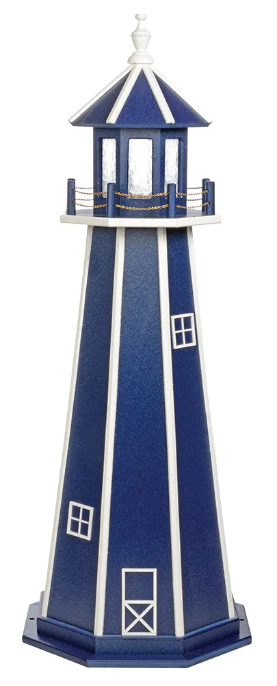 Amish Made Poly Lighthouse - 2 Feet