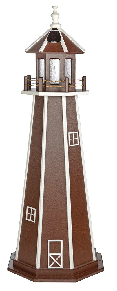 Amish Made Poly Lighthouse - 2 Feet