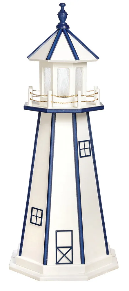 Amish Made Poly Lighthouse - 2 Feet