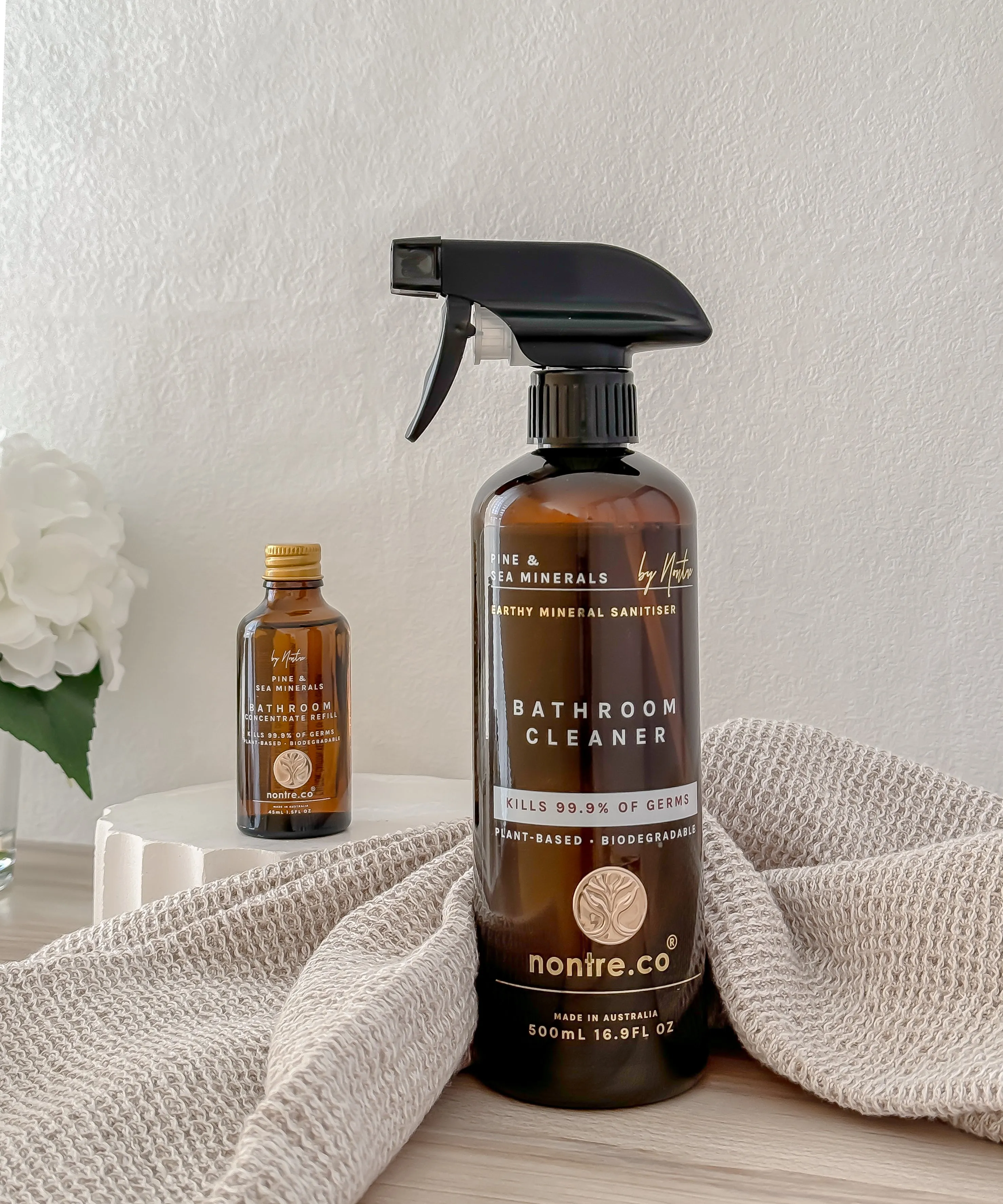 Antibacterial Bathroom Concentrate Refill 45ML, Pine & Sea Minerals