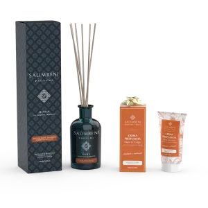 Antichi Legni Salimbeni 100 ml   Crema Profumata 50ml Incanto d'Ambra in PROVA OMAGGIO