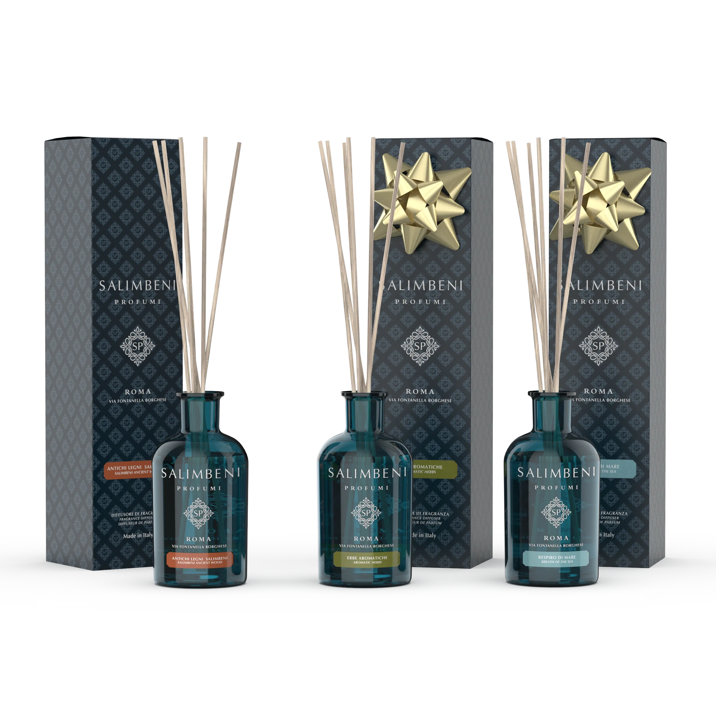 Antichi Legni Salimbeni 100ml  Erbe Aromatiche 100ml in PROVA OMAGGIO   Respiro di Mare 100ml in PROVA OMAGGIO