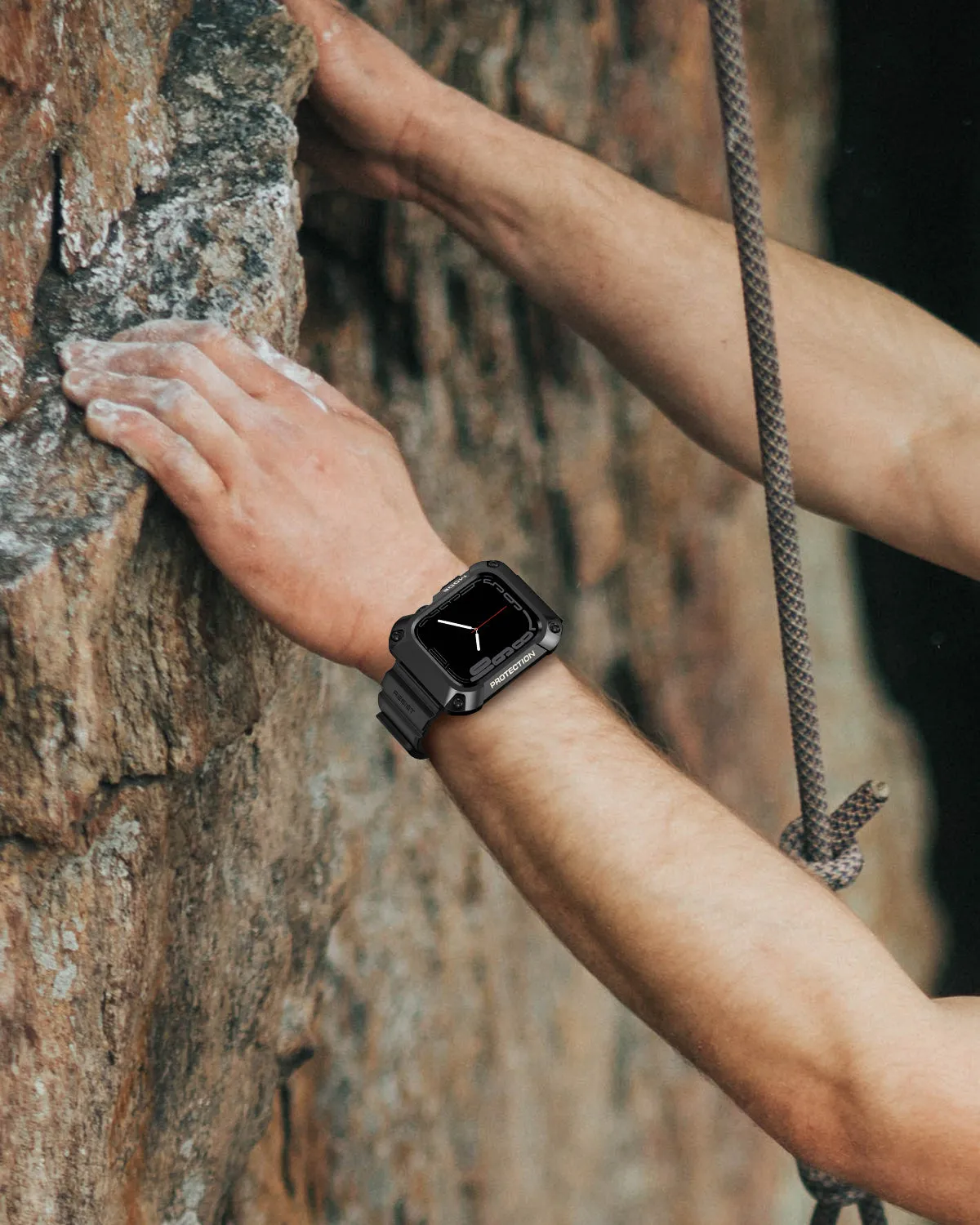 Apple Watch Rugged Metal Case with TPU Strap - Clearance
