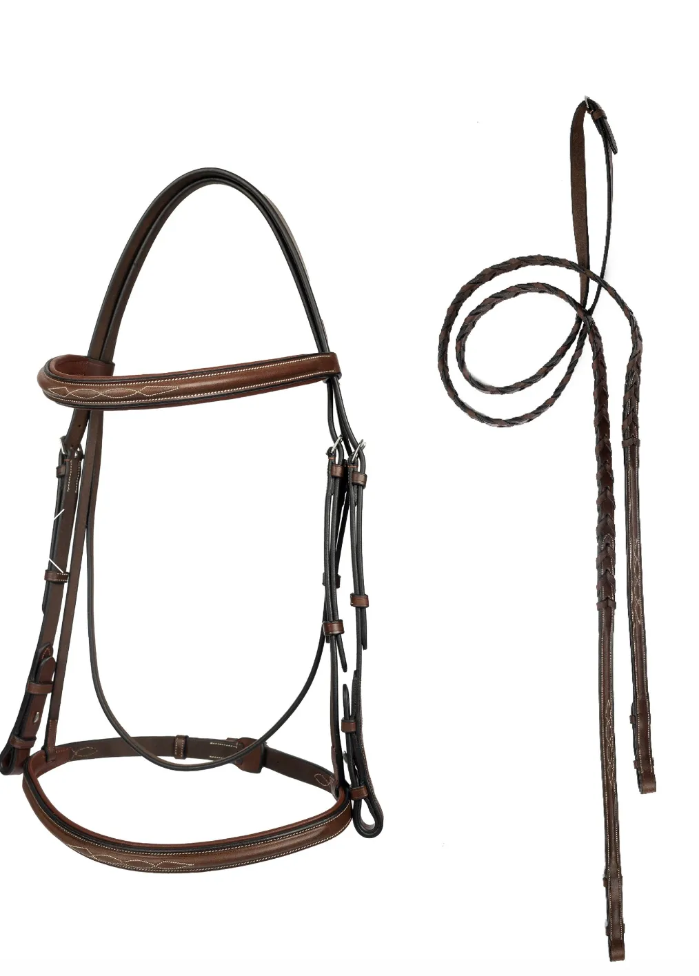 Arc De Triomphe Imperial Bridle with Reins