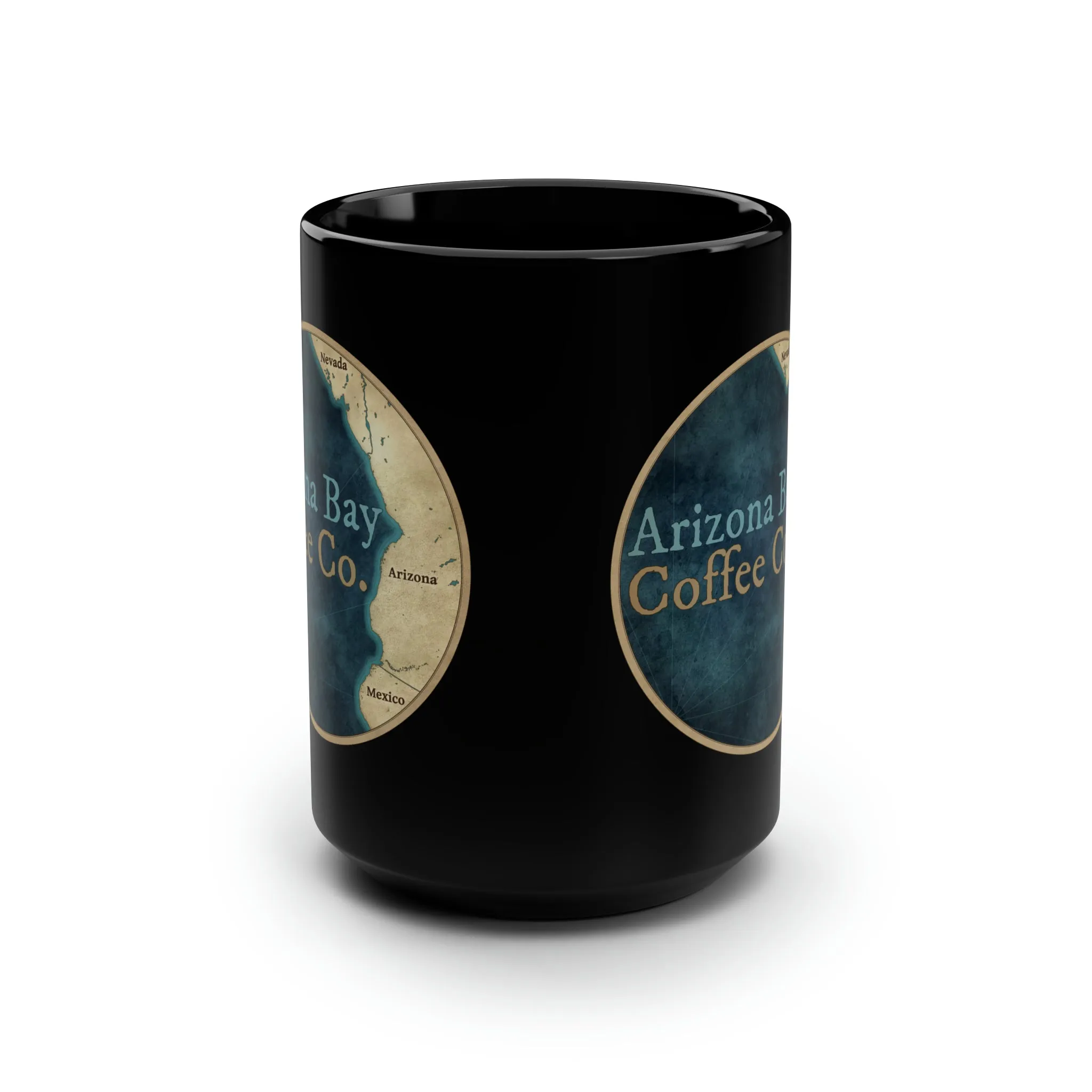 Arizona Bay Coffee - Black Mug, 15oz