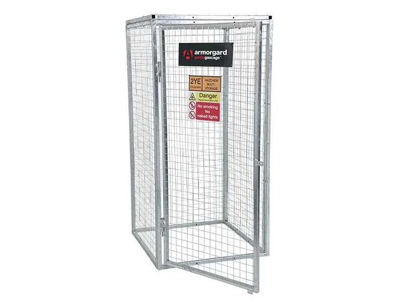 Armorgard Gorilla Bolt Together Gas Cage 900 X 900 X 1800Mm