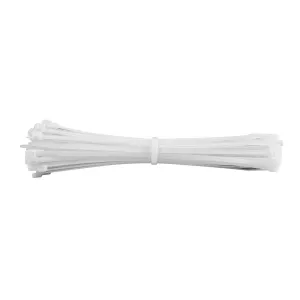 Arrowhead Forensics Secure Nylon Weapon Tie-Down Zip Ties Clear 11" - 100/pk