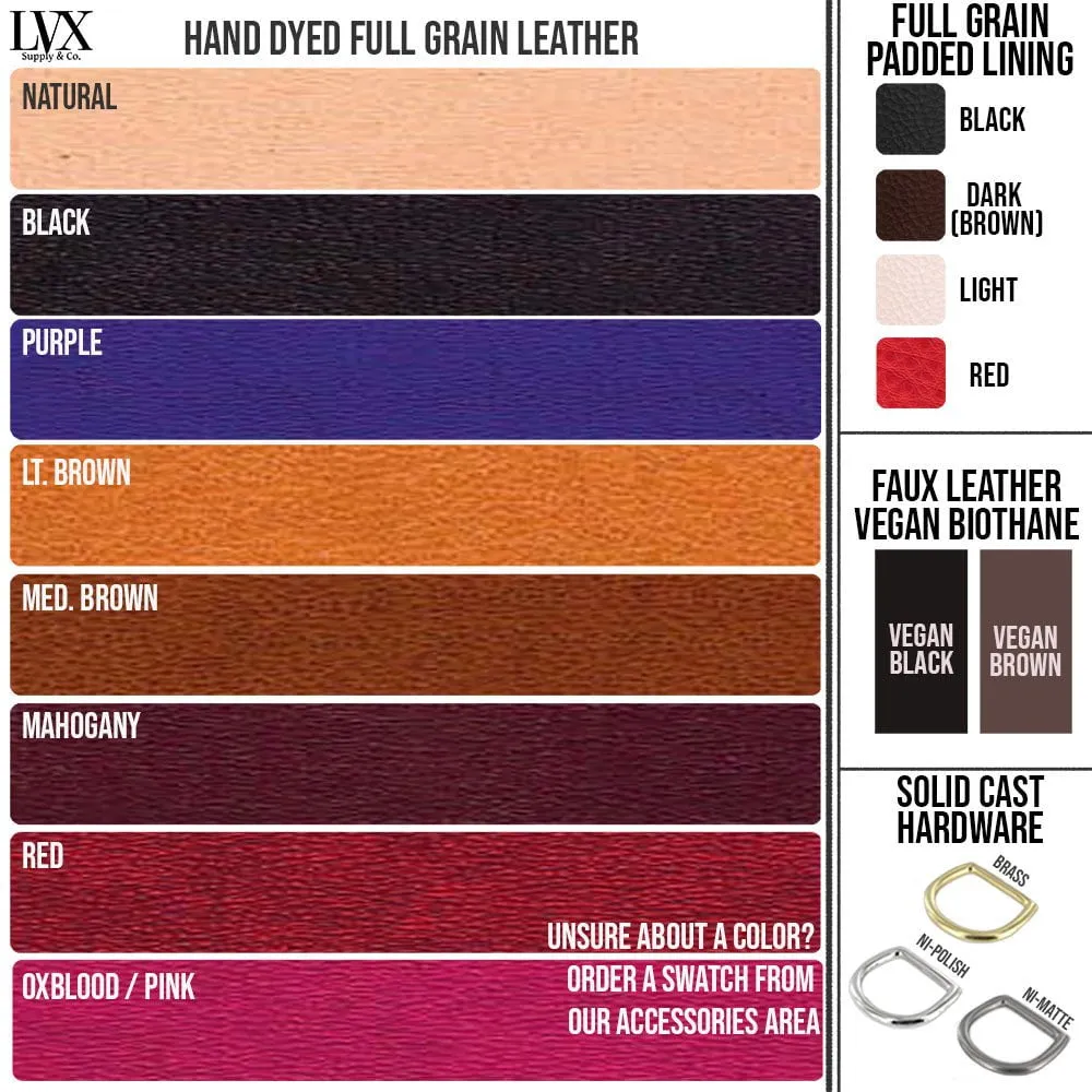 Attached Padded Swivel Cuffs