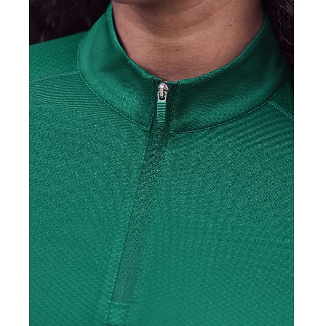 Autumn Sally Long Sleeve Riding Top - Rainforest Green