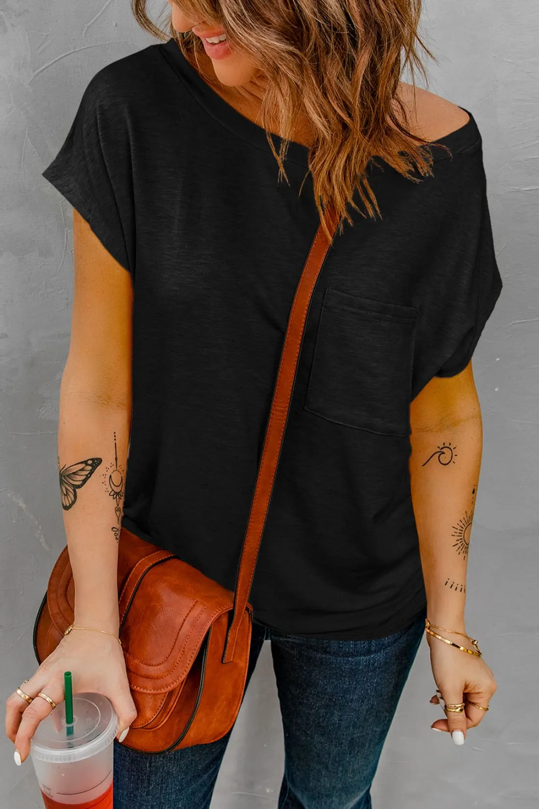 Avery Pocketed Tee - Limited Quantities
