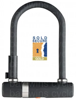 AXA Newton Pro 190/17 U-Lock With Bracket (GOLD Sold Secure)