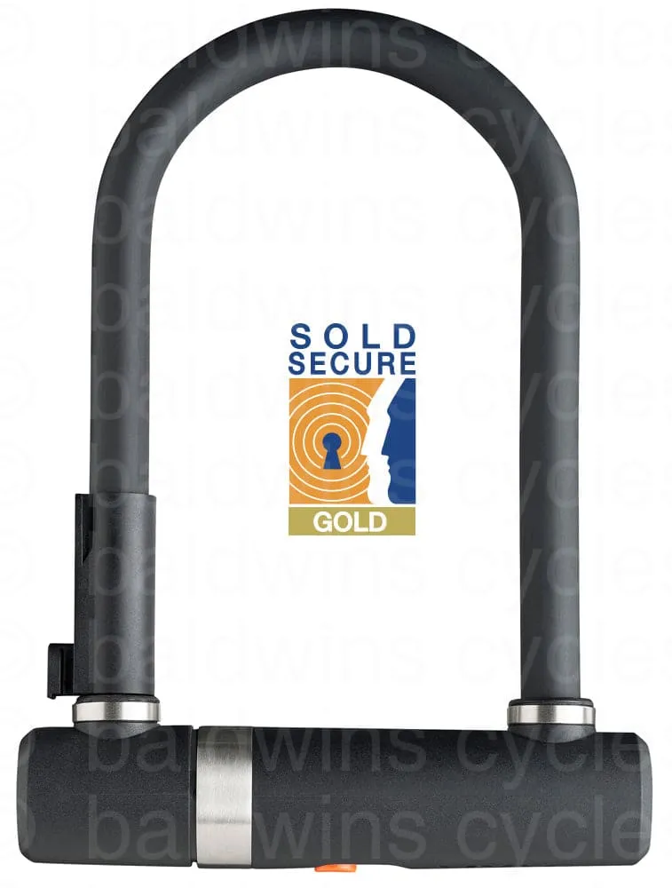 AXA Newton Pro 190/17 U-Lock With Bracket (GOLD Sold Secure)