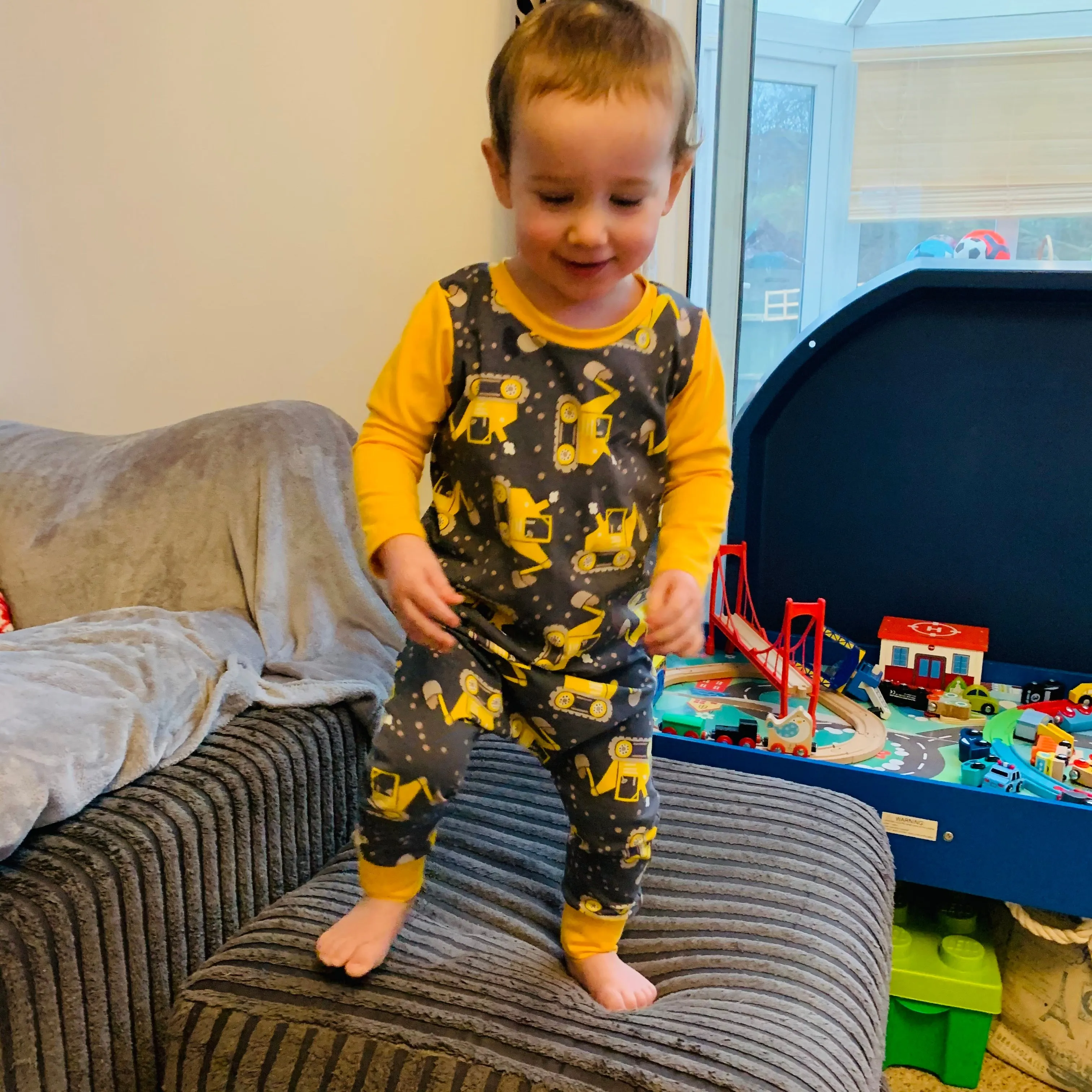 Baby Long Sleeve Pull On Romper
